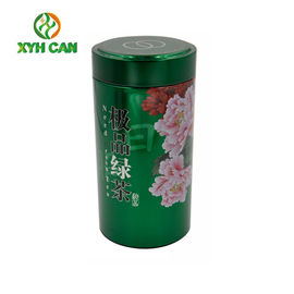 Tea Tin Can Food Grade Certificate Decorative For Tea Storage Useful Colorful Design