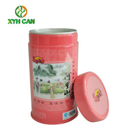 Tea Tin Can Professional Custom Printed Size 90×145 mm with SGS Certification