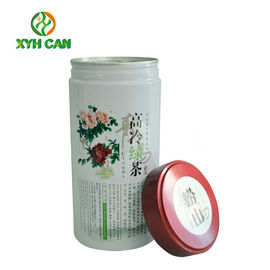 Tea Tin Can Unique Food Grade Box Packaging with Custom Logo Printing