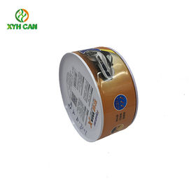 Wax Tin Can Matting Car Round Packaging Container CMYK Offset Printing