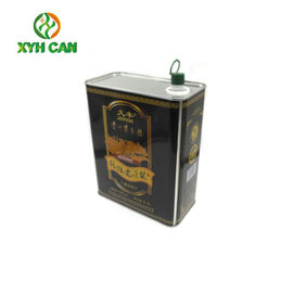 Rectangular Tin Containers Cylinder Shape 5L Printed Containers ROHS Approved