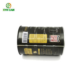 Safety Food Grade Tin Containers 900g Round Empty Metal Tin Can Packaging For Milk Powder