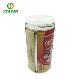 300ml Round Food Tin Can Recyclable Eco Friendly For Mung Beans Porridge Packaging