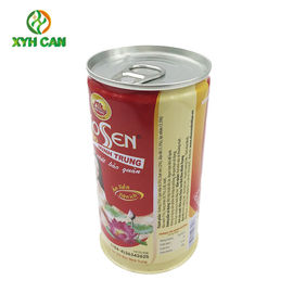 300ml Round Food Tin Can Recyclable Eco Friendly For Mung Beans Porridge Packaging