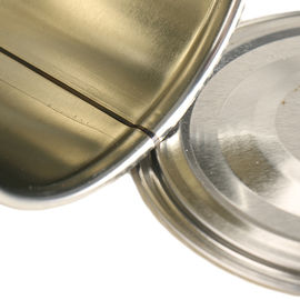 Metal Tin Can with Single-Exhaust Valve Screw Lid for Milk Powder Packaging