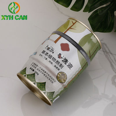 Tin Gift Boxes 0.21mm Thickness Special-shaped Cans CMYK 4C For 200g Baby Bath Foam