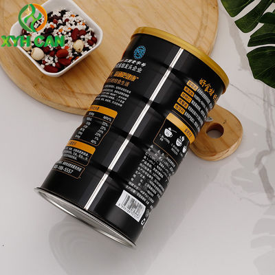 CMYK Milk Powder Tin Boxes for 600g powder 0.22mm Thickness For Walnut Sesame 4C