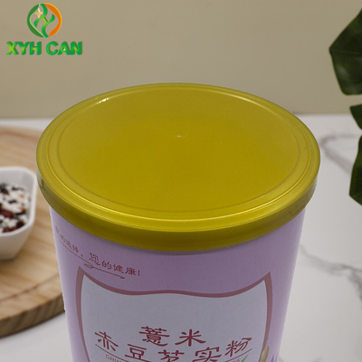 Milk Powder Coffee Tin Can Laser Cutting CMYK 4C For Snacks Biscuits