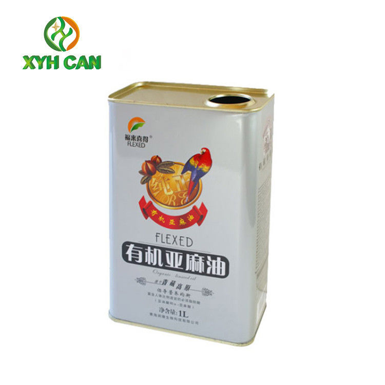 Olive Oil Tin Cans Metal Tin Cans Packaging Containers for Cooking Oil