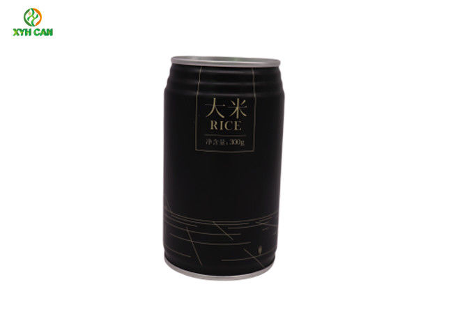 Beverage Tin Can 310ml Eco- Friendly Standard Custom Printing Round Tin Containers with Lids